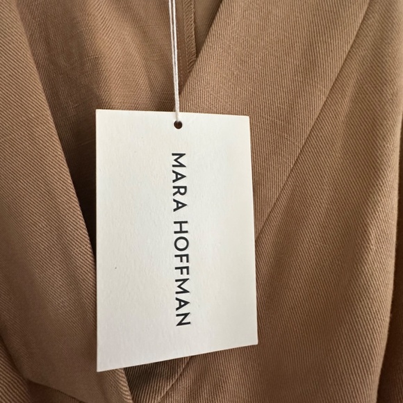 Mara Hoffman Wanetta Gabardine dress with belt - Picture 2 of 6